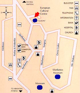 The map of Delphi